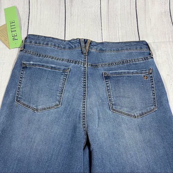 Jessica Simpson High Rise Forever Rolled Ankle Jeans - Picture 6 of 8